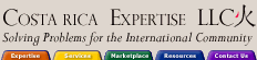 Visit Costa Rica Expertise LLC Web Site - http://www.crexpertise.com