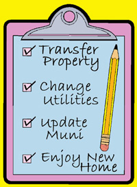 Post image for A Real Estate Checklist for AFTER the Purchase
